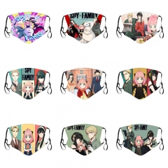 11 Styles Spy x Family Cosplay Cartoon Anime Mask