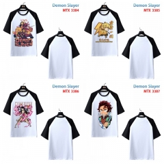 4 Styles Demon Slayer: Kimetsu no Yaiba Cartoon Short Sleeve Anime T Shirt