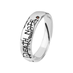 Death Note Cosplay Character Anime Alloy Ring