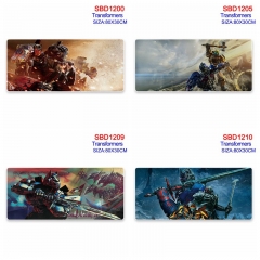 30*80CM 15 Styles Transformers Cartoon Pattern Anime Mouse Pad