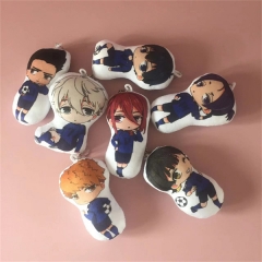 7 Styles 10cm Blue Lock Character Collection Doll  Anime Plush Toy Pendant