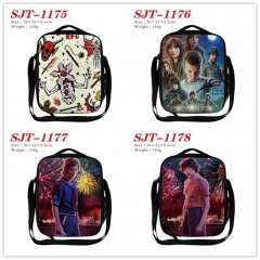 6 Styles Stranger Things Cartoon Canvas Anime Lunch Bag