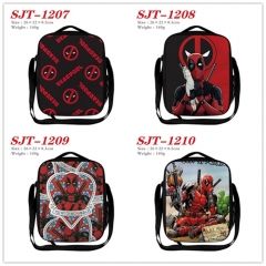 5 Styles Deadpool Cartoon Canvas Anime Lunch Bag