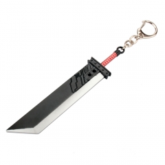12cm Final Fantasy Sword Pendant Cosplay Character Zack Fair Anime Keychain