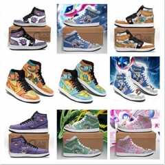 9 Styles Pokemon Running Sneakers For Kids Youth Cosplay Cartoon Anime Shoes