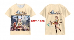 2 Styles Atelier Ryza: Ever Darkness & the Secret Hideout Anime T-shirts
