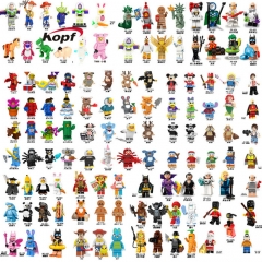 66 Different Styles Disney/Marvel/One Punch Man Anime Miniature Building Blocks