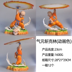 23CM Dragon Ball Z GK Kienzan krillin Cosplay Anime PVC Figure Toy