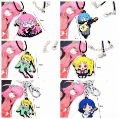 16 Styles Bocchi The Rock! Anime Keychain Necklace