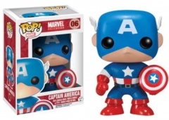 10CM Funko POP Captain America 06# Cosplay Character PVC Anime Figure