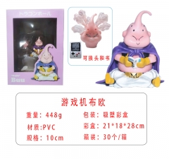 10cm DBZ Dragon Ball Z Majin Buu Collectible Model Toy Anime PVC Figure ( can change head )