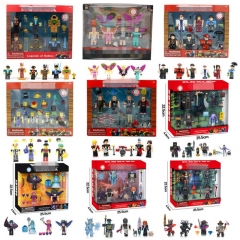 10 Styles Roblox Game Miniature Building Blocks Anime PVC Figure