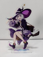 Wandering Witch: The Journey of Elaina Cartoon Acrylic Anime Standing Plates