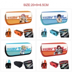 7 Styles Fairy Tail Cartoon Canvas Anime Pencil Bag