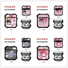 7 Styles Sanrio Mylody Kuromi Kitty Cartoon Anime Airpods Case