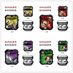 8 Styles My Hero Academia Cartoon Anime Airpods Case