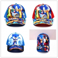 7 Styles Sonic the Hedgehog Cartoon Hat Cap Anime Baseball Hat