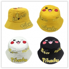 3 Styles Pokemon Pikachu Cartoon Hat Cap Anime Fisherman's Hat