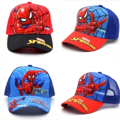 27 Styles Spider Man Frozen Cartoon Hat Cap Anime Baseball Hat