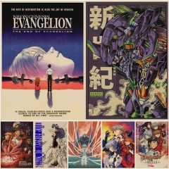 (No Frame) 39 Styles EVA/Neon Genesis Evangelion Canvas Material Anime Poster