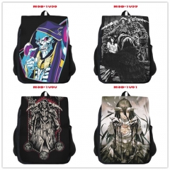 6 Styles Overlord Cartoon Pattern Anime Backpack Bag