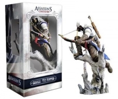 28CM Assassin's Creed Connor/Ratohnhake:ton Anime PVC Figure Toy
