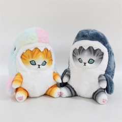 2 Styles 20CM Cat Shark Anime Plush Toy Doll
