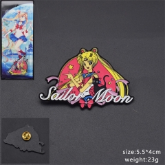 Pretty Soldier Sailor Moon Alloy Anime Brooch