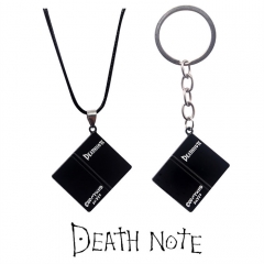 2 Styles Death Note Cosplay Alloy Cartoon Anime Keychain/Necklace