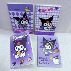 10PCS/SET Sanrio Hello Kitty Kuromi Cinnamoroll Anime Notebook
