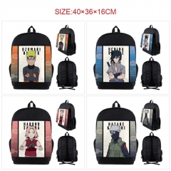 8 Styles Naruto Cartoon Nylon Canvas Anime Backpack Bag