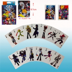54PCS/SET Aotu Cartoon Cosplay Anime Paper Poker