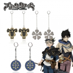 3 Styles Black Clover Cosplay Movie Decoration Alloy Anime Earring
