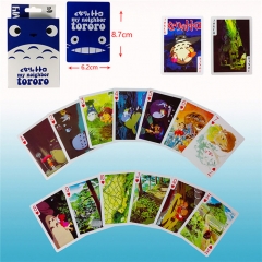 54PCS/SET My Neighbor Totoro Cartoon Cosplay Anime Paper Poker