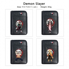 7 Styles Demon Slayer: Kimetsu no Yaiba Cartoon PU Anime Wallet Purse