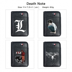 7 Styles Death Note Cartoon PU Anime Wallet Purse