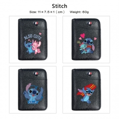 7 Styles Lilo & Stitch Cartoon PU Anime Wallet Purse