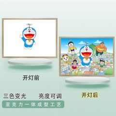 21*29CM Doraemon Anime USB Night Light