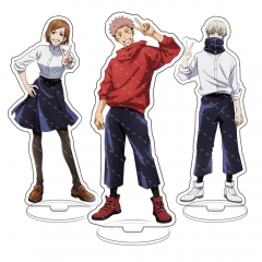 15CM 21 Styles Jujutsu Kaisen  Cartoon Collection Model Anime Acrylic Standing Plates