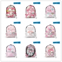 15 Styles Sanrio Melody Cartoon Anime Backpack Bag
