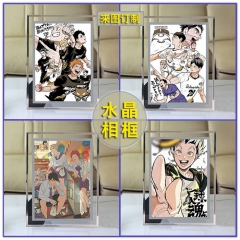 4 Styles 15*20CM Haikyuu Anime Crystal Photo Frame (With Picture)