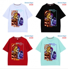 4 Styles Demon Slayer Anime T Shirt
