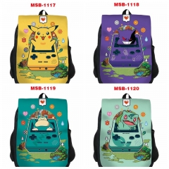 16 Styles Pokemon Cartoon Pattern Anime Backpack Bag