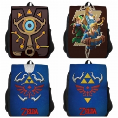 4 Styles The Legend Of Zelda Cartoon Pattern Anime Backpack Bag