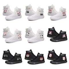 12 Styles Chainsaw Man Cosplay Cartoon Anime Canvas Shoes