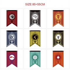9 Styles 85*55CM Game of Thrones Cartoon Decoration Anime Flag