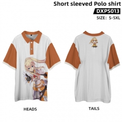 2 Styles Kono Subarashii Sekai ni Shukufuku wo! Cartoon Anime Polo T Shirt
