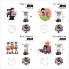 4 Styles Mob Psycho 100 Acrylic Spring Shaker Anime Standing Plates