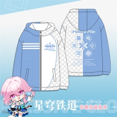 Honkai: Star Rail Cosplay Zipper Anime Hoodie Coat