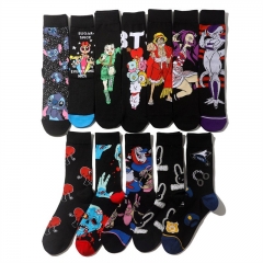 12 Styles K-POP BTS Bulletproof Boy Scouts One Piece Cotton Socks Long Cosplay Socks